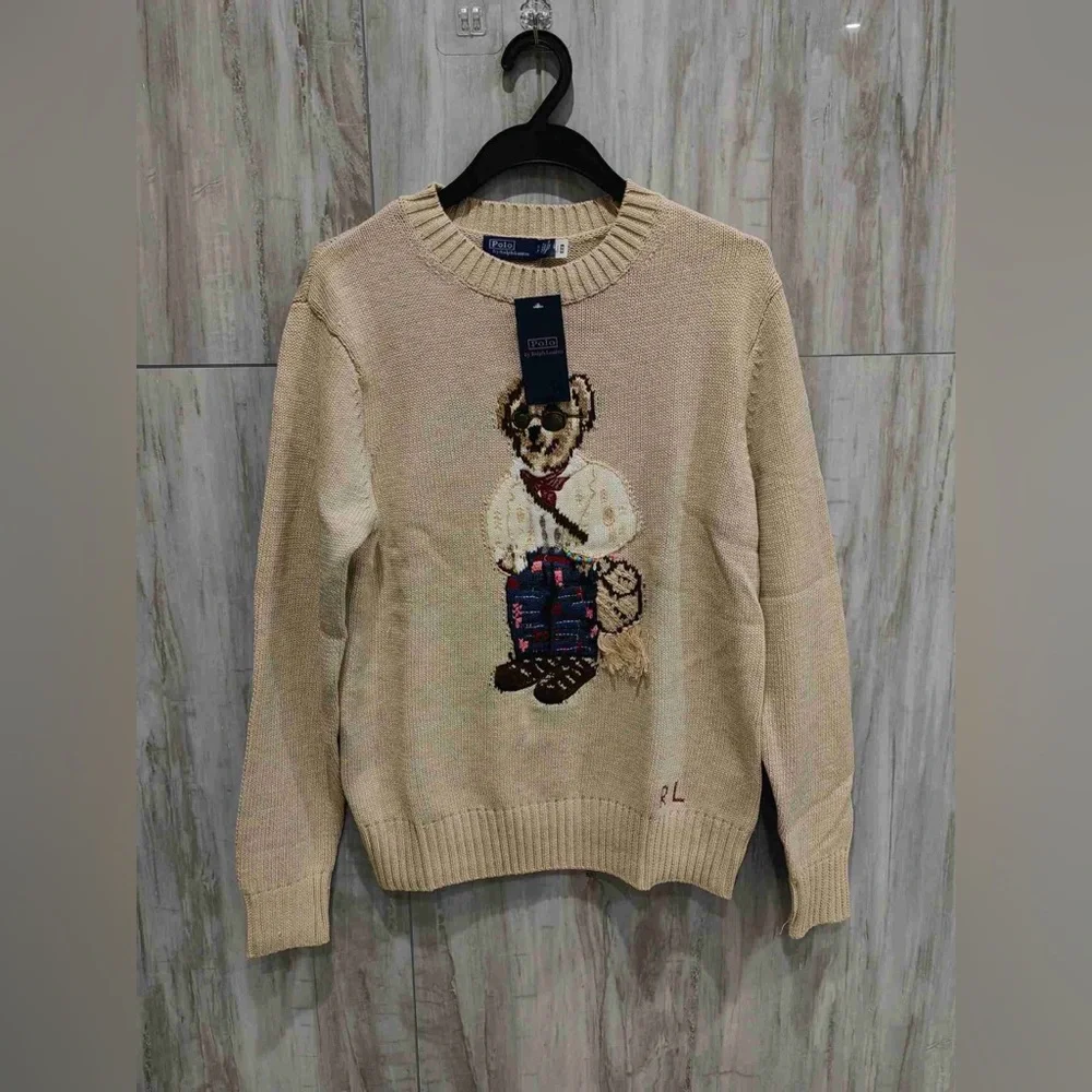 Ralph Lauren Embroidered Bear Sweater - Classic Chic - Picture 4 of 9